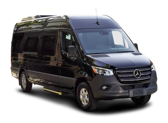 Mercedes-Benz Sprinter Luxury Van Limo Service from Newark Ride